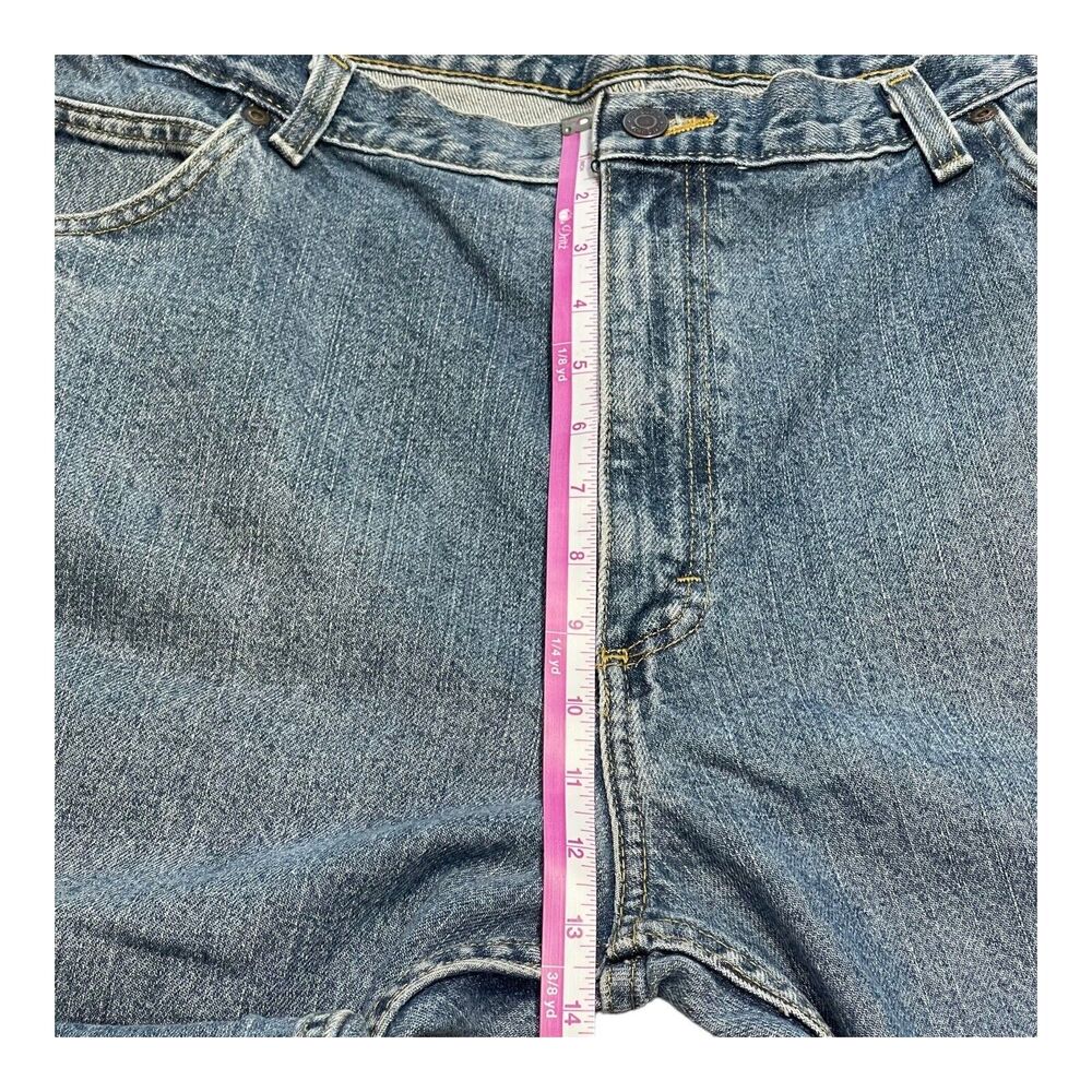 Wrangler Jeans Men’s Size 40x32 Blue Medium Wash Measure 37x32 - Picture 5 of 12
